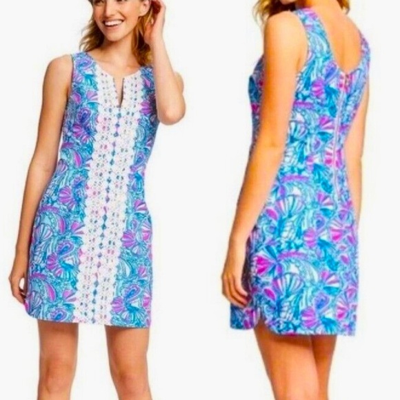 NWT Lilly Pulitzer X Target “My Fans” Shift Dress 12 - Picture 1 of 12